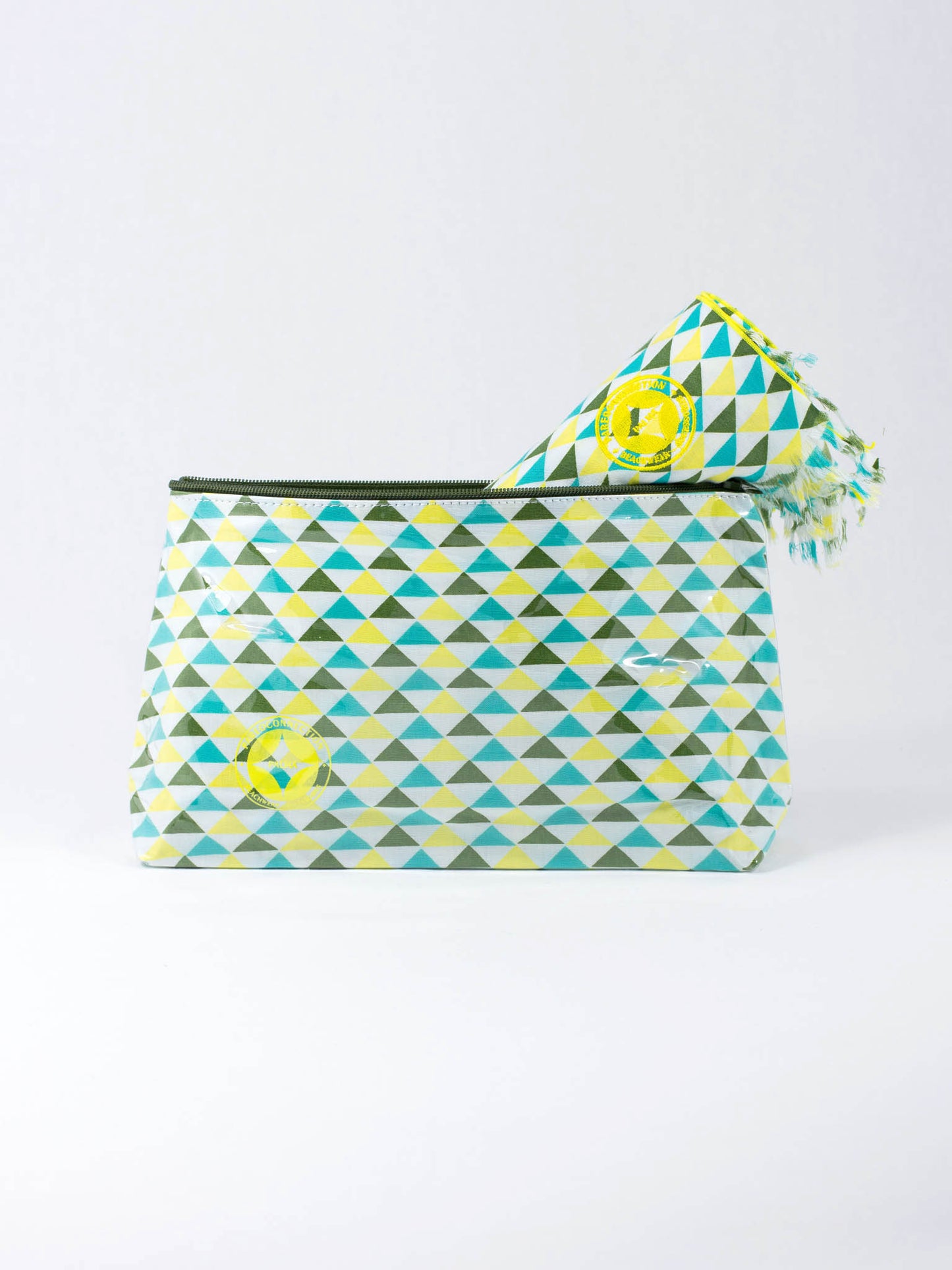 Set Pareo / Clutch Lulu citron